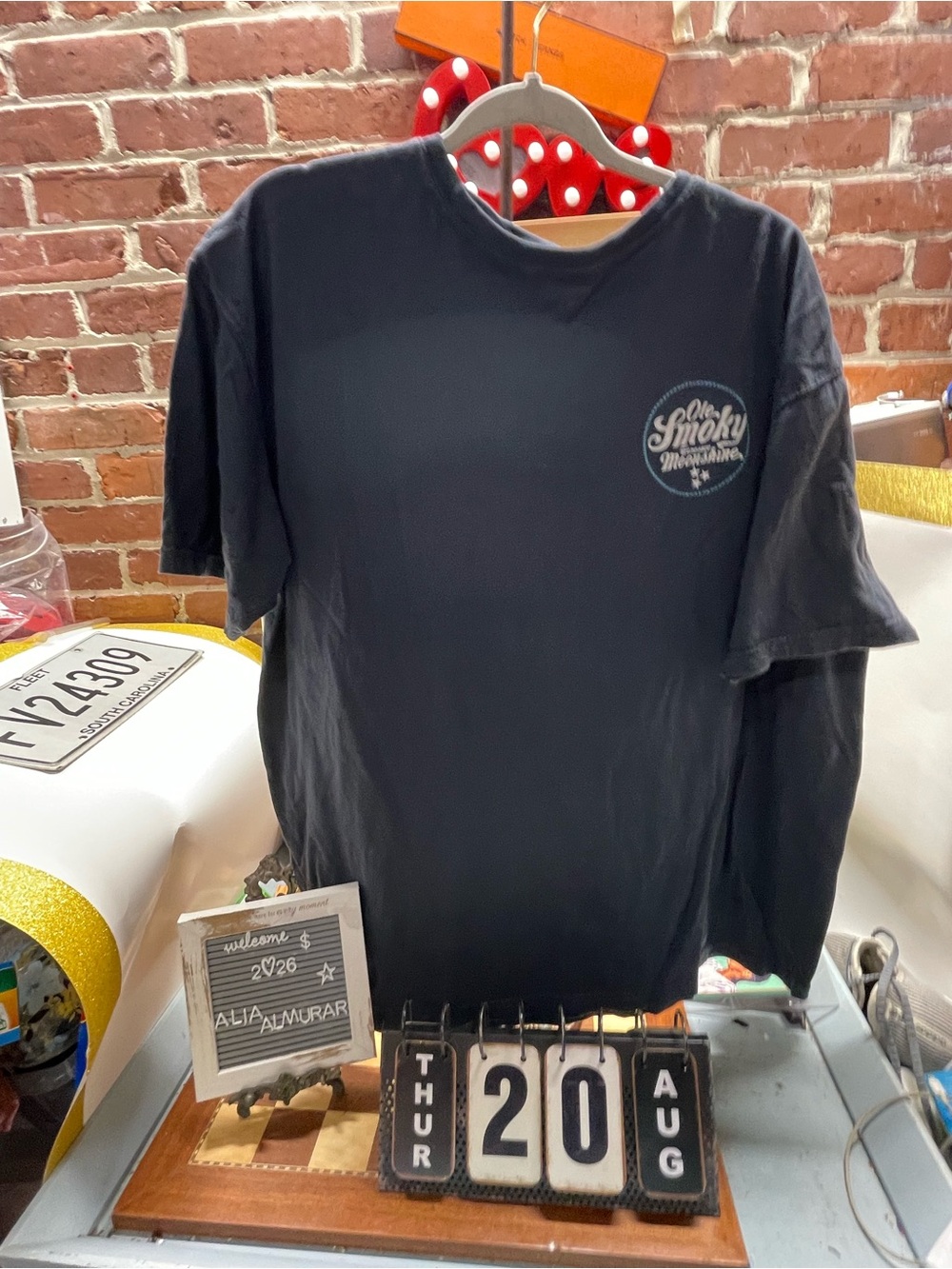 Ole Smoky Tennessee Moonshine graphic t-shirt featuring